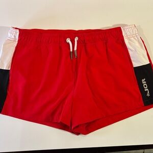 JOR Men's Red and Black swimsuit XL